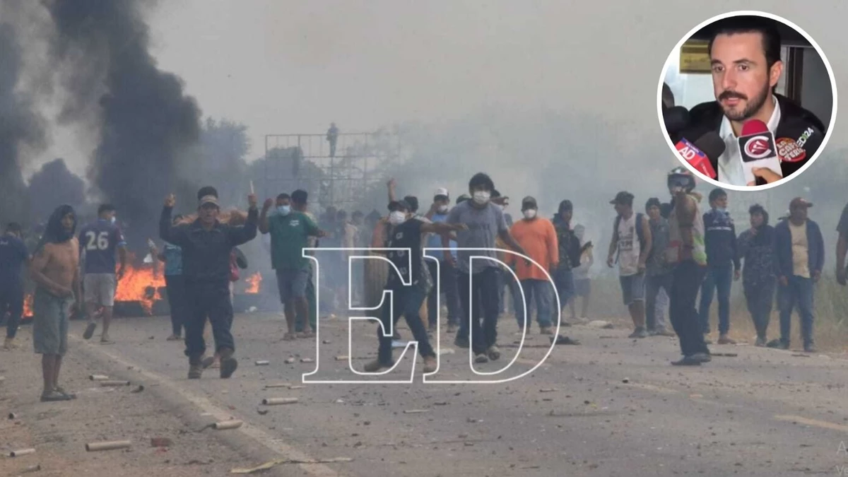 "Que no se derrame sangre entre bolivianos": 'JP' Velasco repudia violencia en San Julián "Que no se derrame sangre entre bolivianos": 'JP' Velasco repudia violencia en San Julián