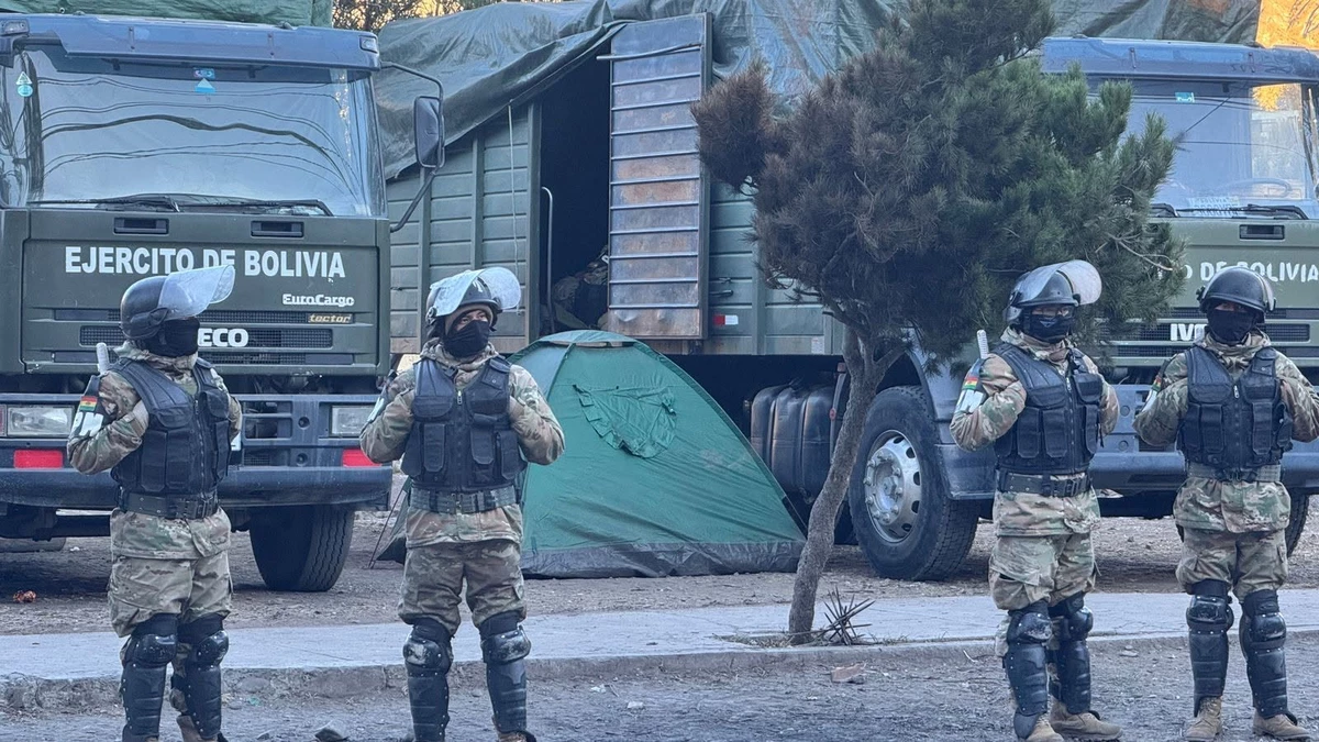 Cívicos de Potosí y Tarija respaldan el estado de excepción decretado por el presidente Rodrigo Paz Cívicos de Potosí y Tarija respaldan el estado de excepción decretado por el presidente Rodrigo Paz