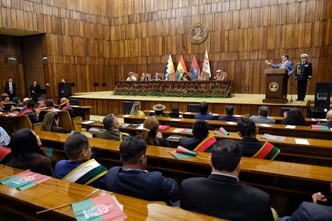 Presidente Paz anuncia millonaria inversión para obras en La Paz - Presidente Paz anuncia millonaria inversión para obras en La Paz