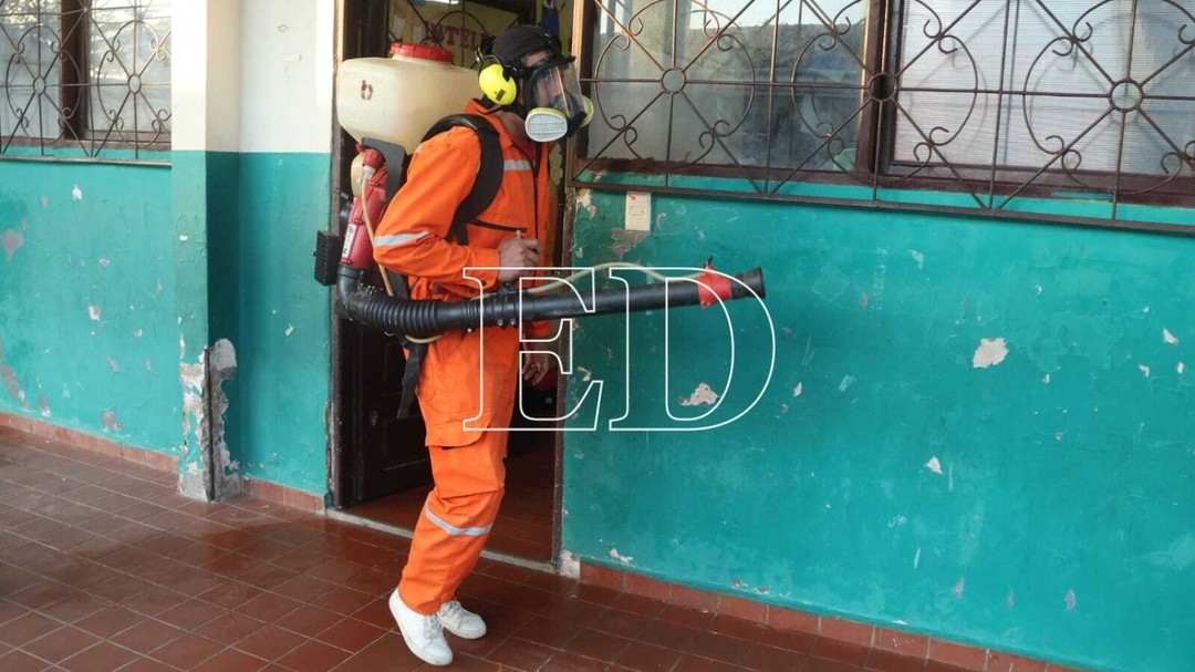 Retorno a clases: Alcaldía desinfecta colegios y elimina criaderos de mosquitos en Santa Cruz de la Sierra- Retorno a clases: Alcaldía desinfecta colegios y elimina criaderos de mosquitos en Santa Cruz de la Sierra