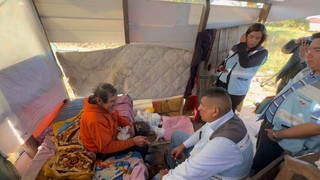 Elderly man living in makeshift shelter rescued in Santa Cruz de la Sierra