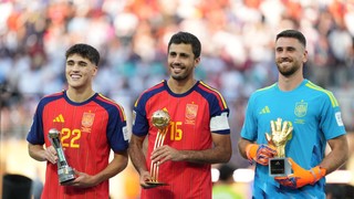 Spain sweeps 2026 World Cup awards: Rodri, Unai Simon, and Cubarsi honored