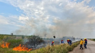Yellow alert declared in Ascensión de Guarayos due to heat foci