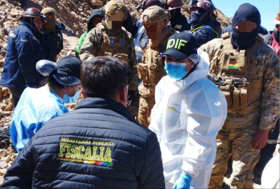 Fiscalía asegura que son tres y no cuatro los muertos en un centro minero en Huanuni