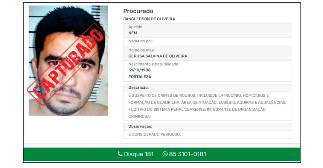 Sicario brasileño enviado a Chonchocoro confiesa que es buscado por nueve crímenes en Brasil 