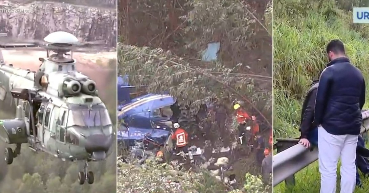 El piloto y una niña sobreviven en un accidente de helicóptero con dos