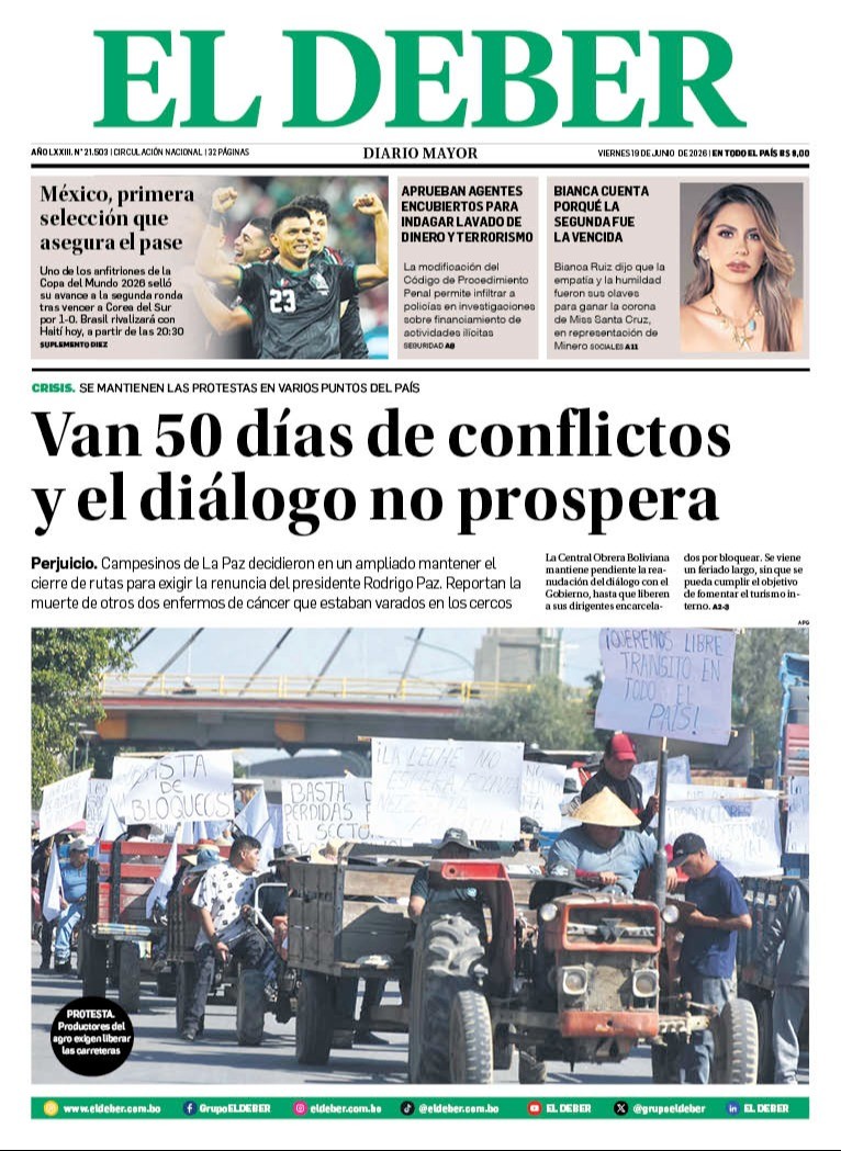 TAPA DEL DÍA (19/06/2026)