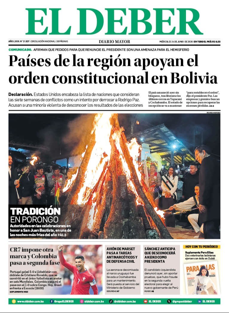 TAPA DEL DÍA (24/06/2026)