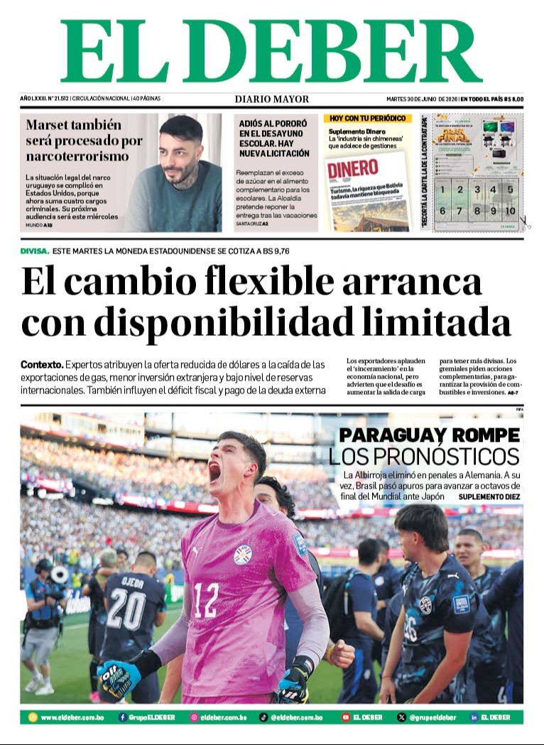 TAPA DEL DÍA (30/06/2026)
