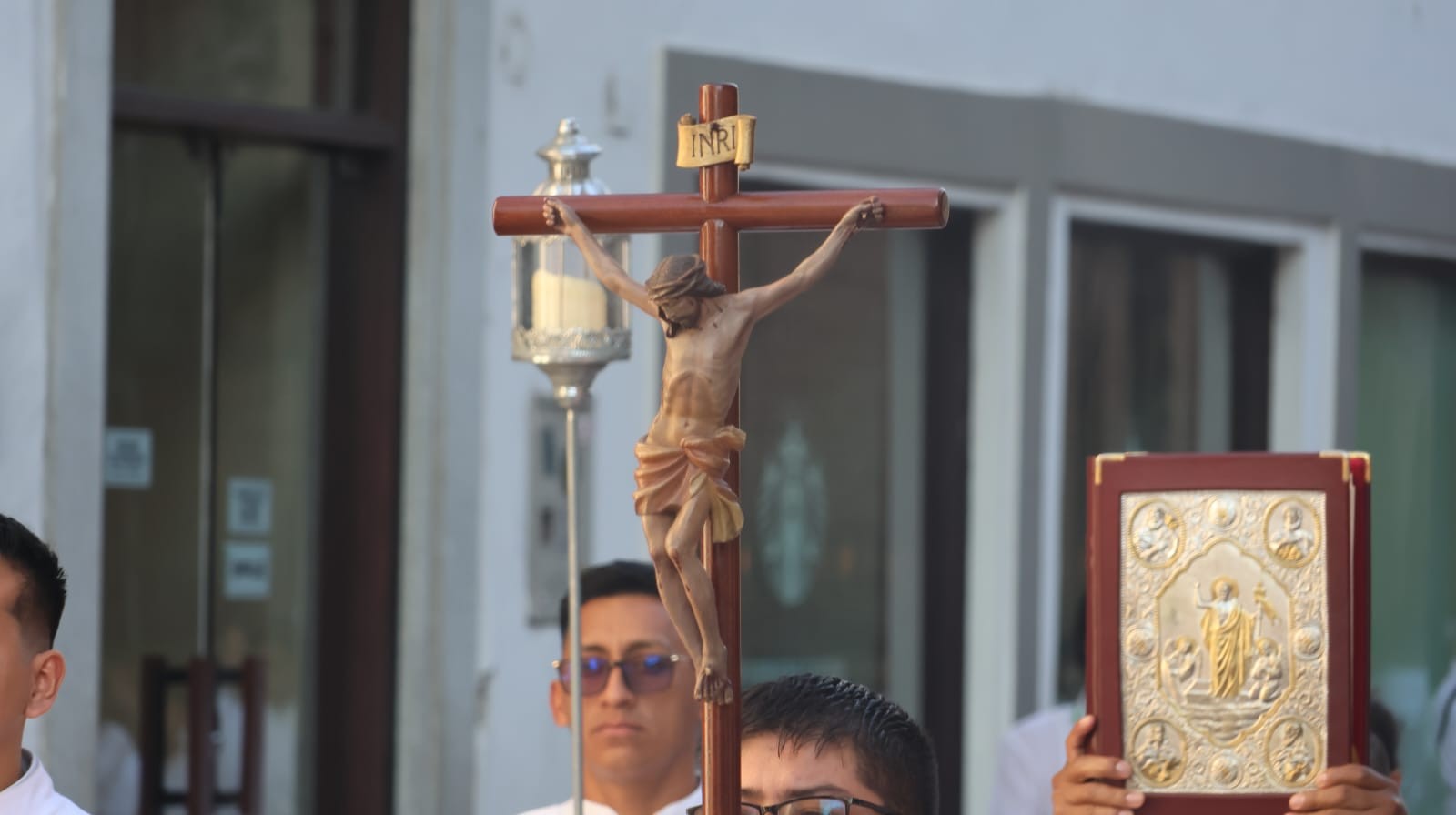 Celebración de Corpus Christi en la catedral cruceña /Fotos: Fuad Landívar