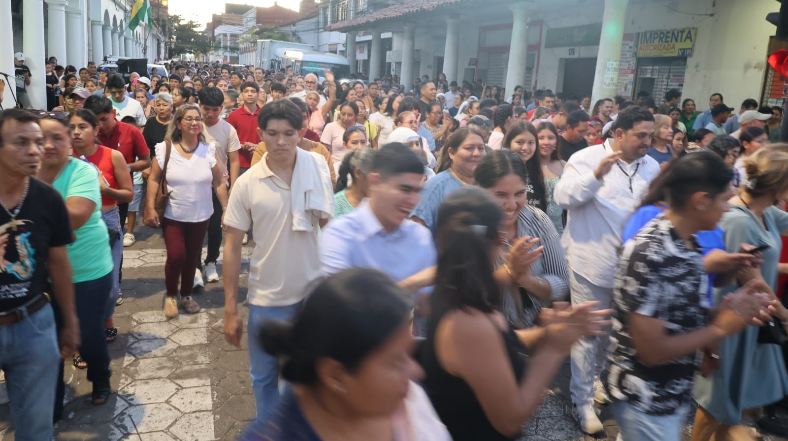Celebración de Corpus Christi en la catedral cruceña /Fotos: Fuad Landívar