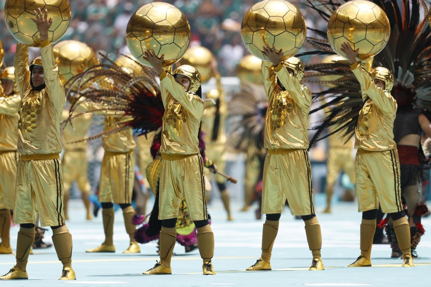 Se levantó el telón del Mundial 2026; aquí algunas de las mejores imágenes /FOTOS: EFE