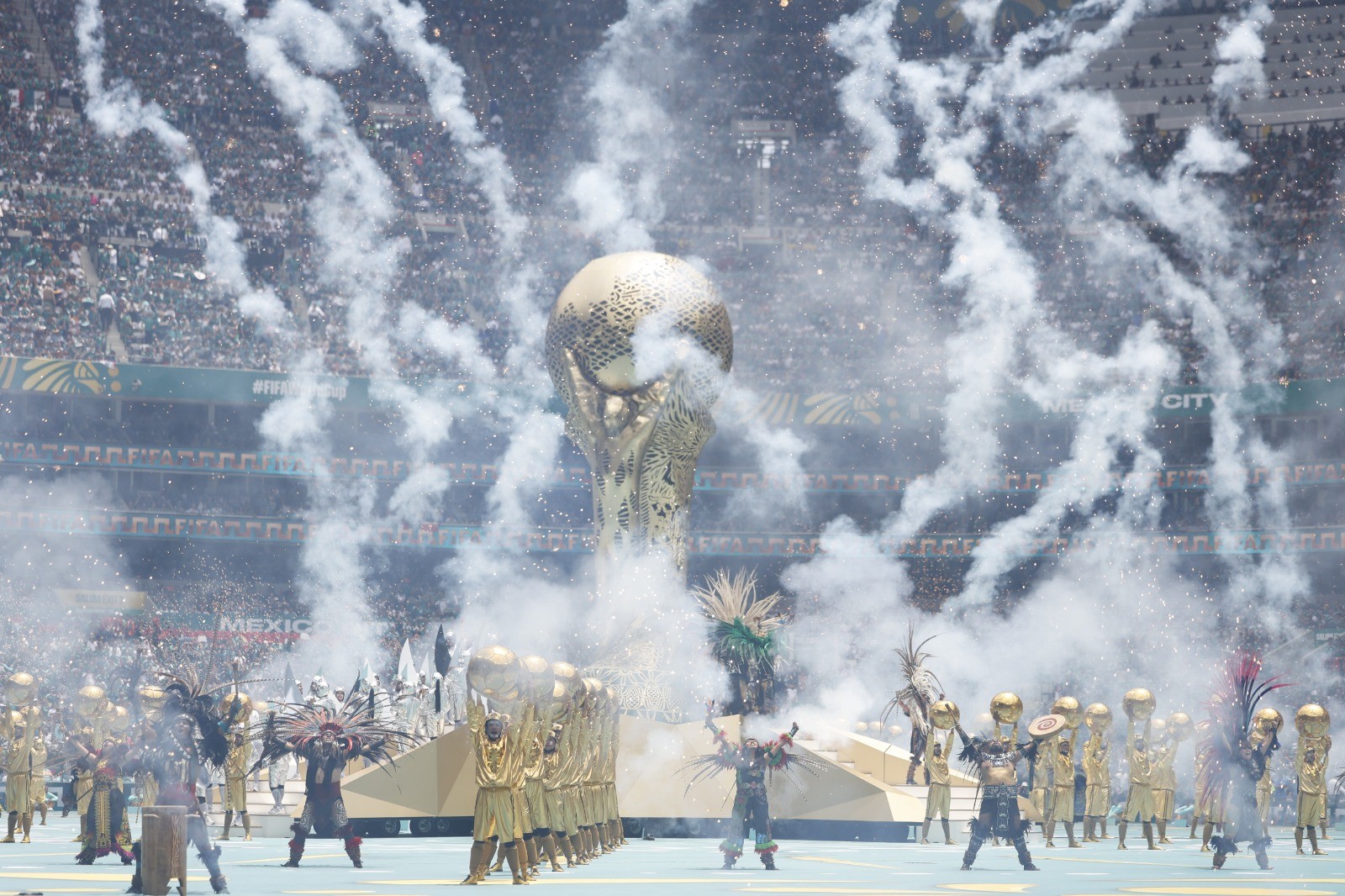 Se levantó el telón del Mundial 2026; aquí algunas de las mejores imágenes /FOTOS: EFE y FIFA