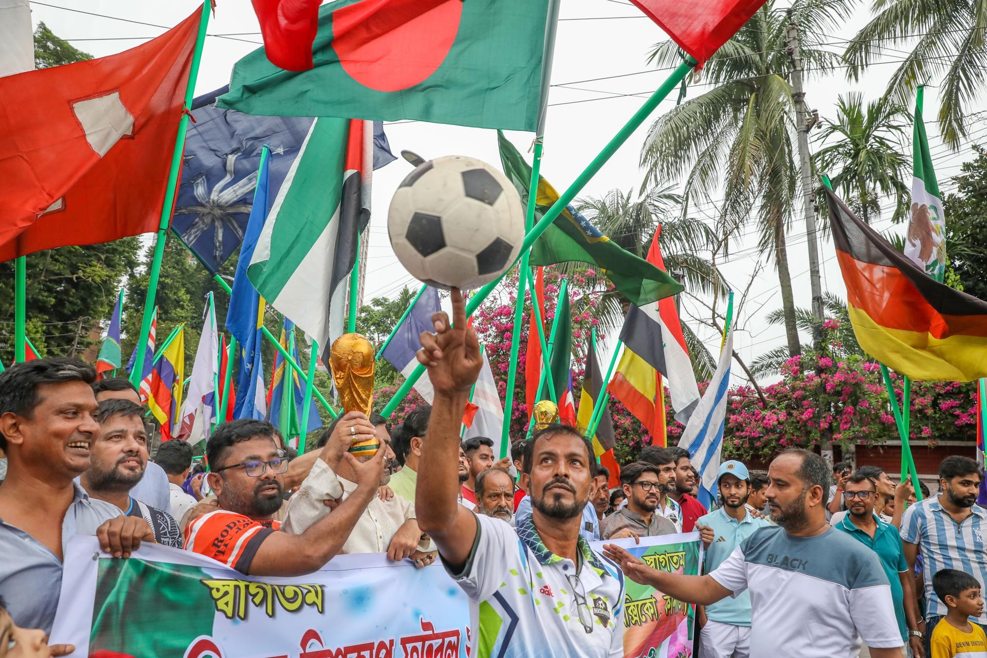 Así viven los hinchas el Mundial 2026 /Fotos: EFE