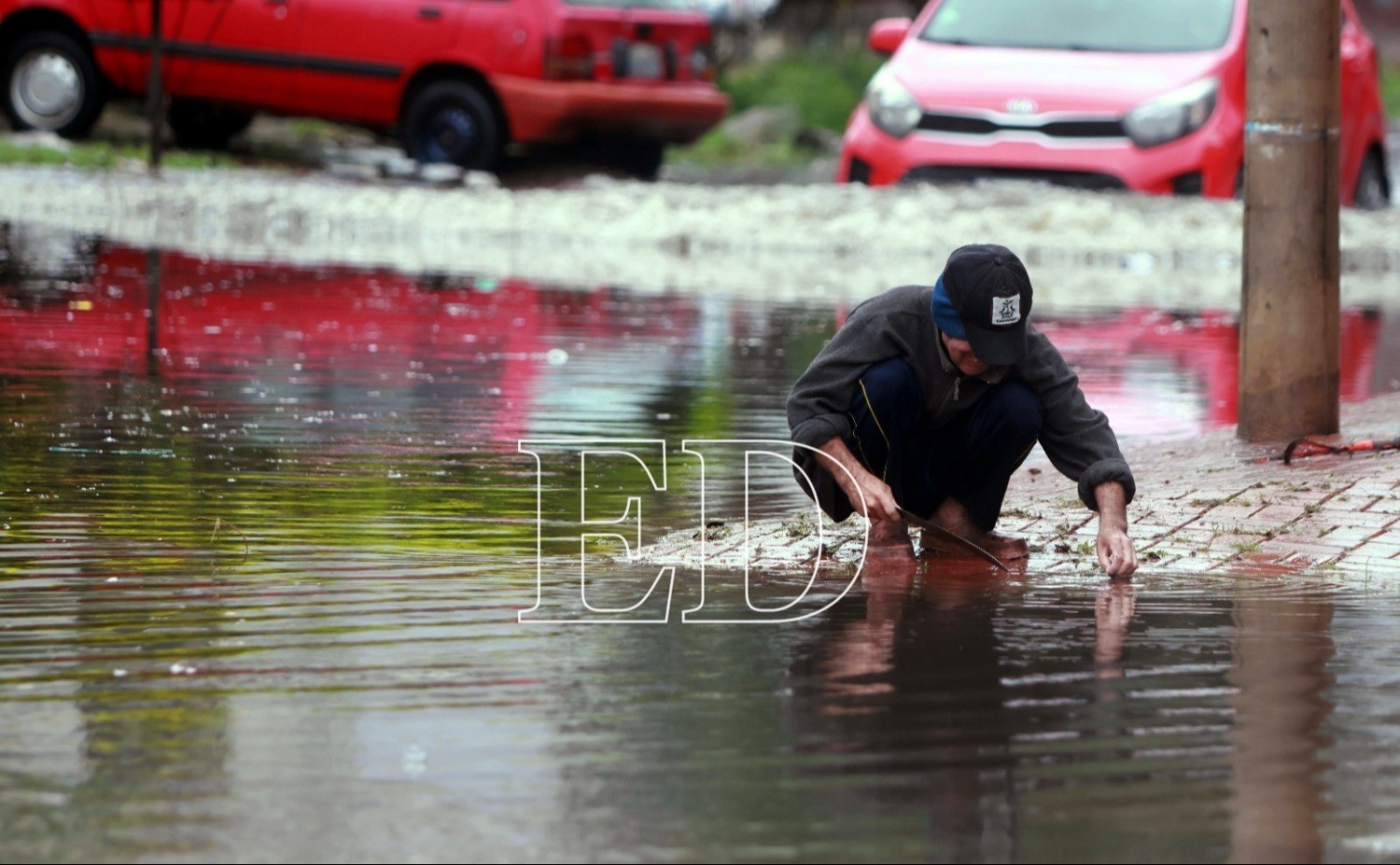 Nuevo aguacero pone a la capital cruceña en jaque: /FOTOS: RICARDO MONTERO